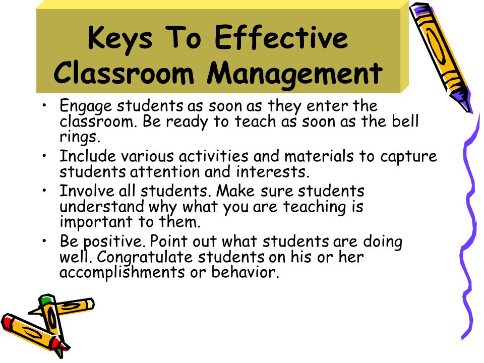  La chiave per una gestione efficace della classe